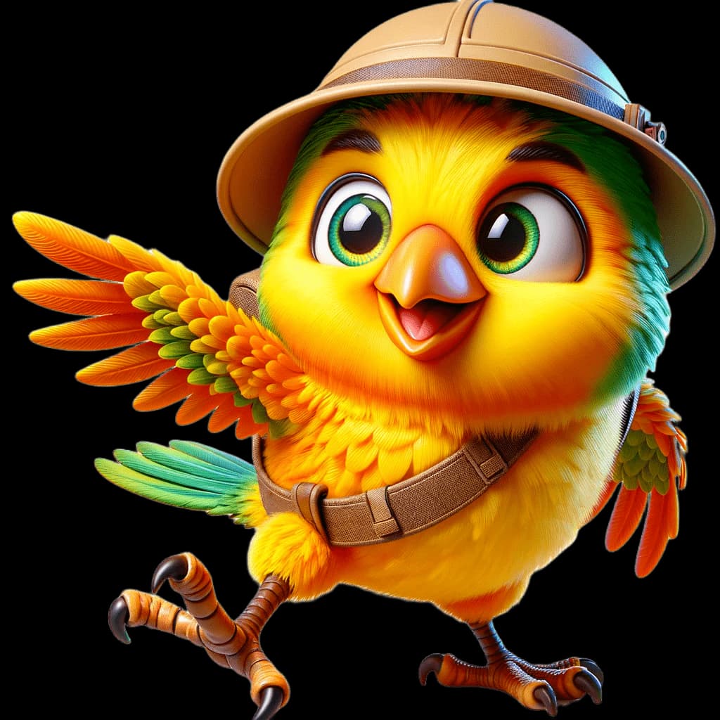 Canary bird pet
