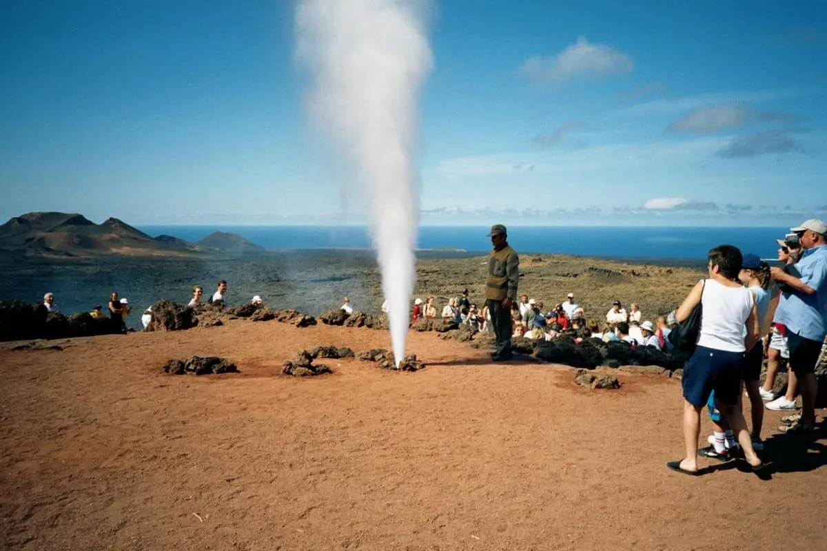 Volcanic landscape of Timanfaya National Park